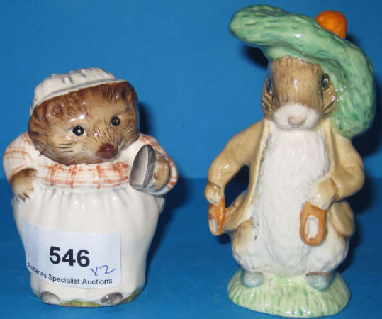 Appraisal: Beswick Beatrix Potter Figures Tom Kitten and Benjamin Bunny Both