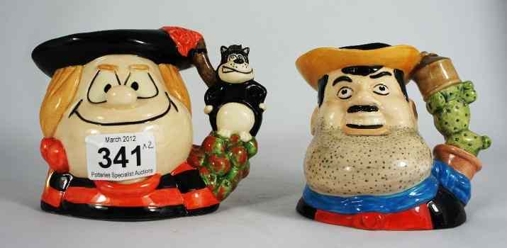 Appraisal: Royal Doulton Small Size Character Jugs Desperate Dan D and