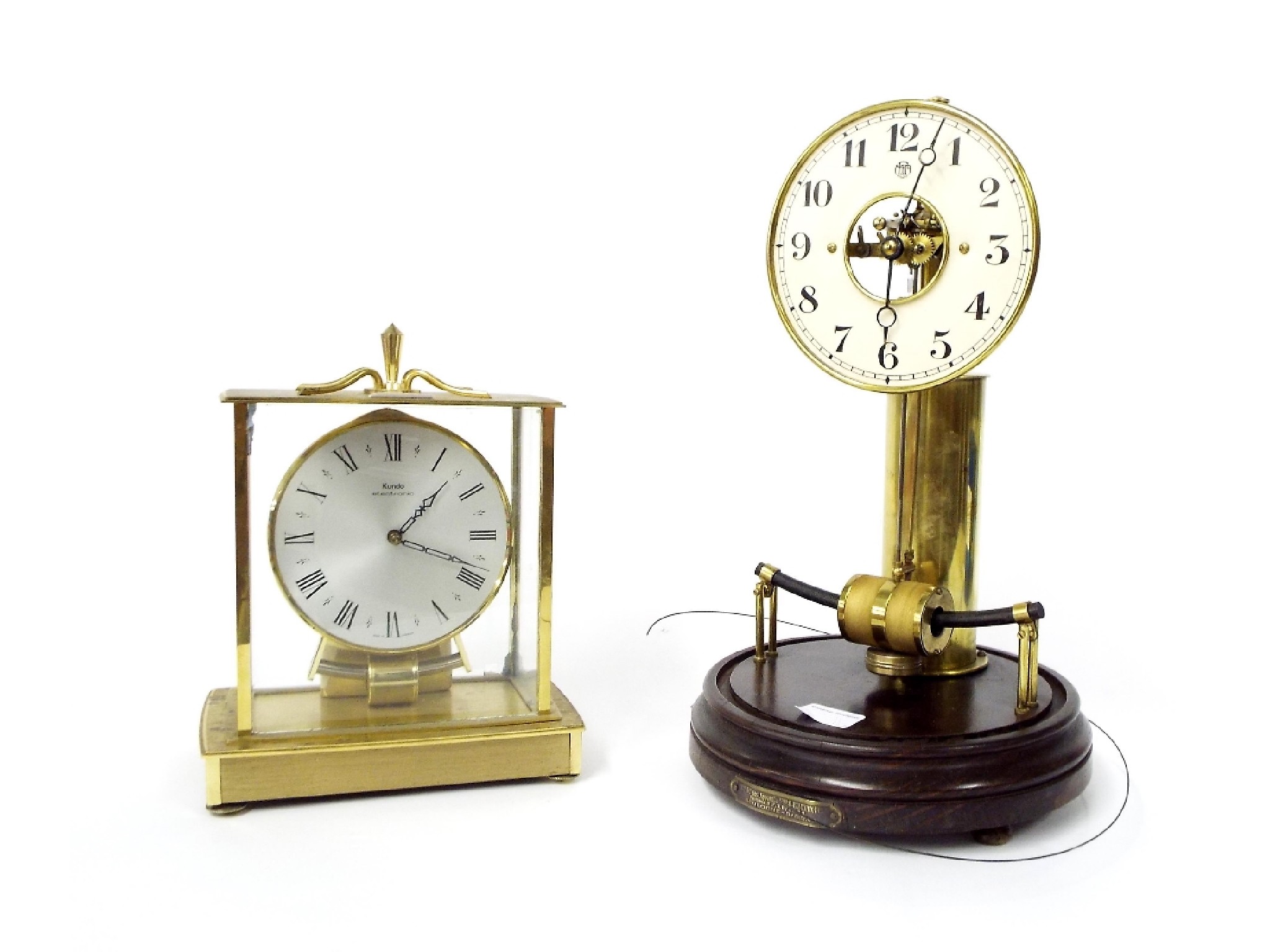 Appraisal: Early Bulle electric mantel clock the cream chapter ring with