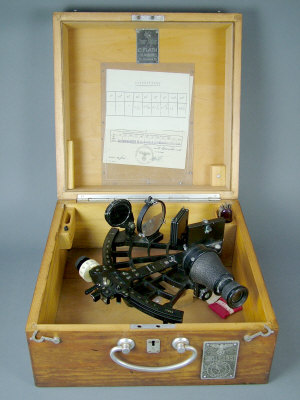 Appraisal: A German Third Reich M sextant by C Plath Hamburg