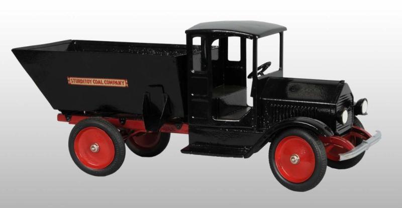 Appraisal: Pressed Steel Sturditoy Coal Truck Description Circa Enclosed front cab