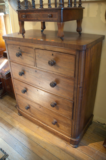 Appraisal: TH CENTURY FIVE DRAWER CHEST