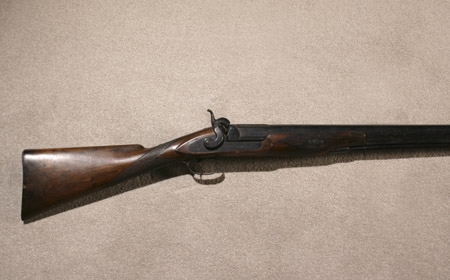 Appraisal: Henry Holland -Gauge Single-Barrel Muzzle Loading Percussion Shotgun English Circa