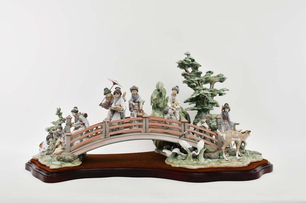 Appraisal: LLADRO ORIENTAL GARDENThe underside marked number limited edition of issued