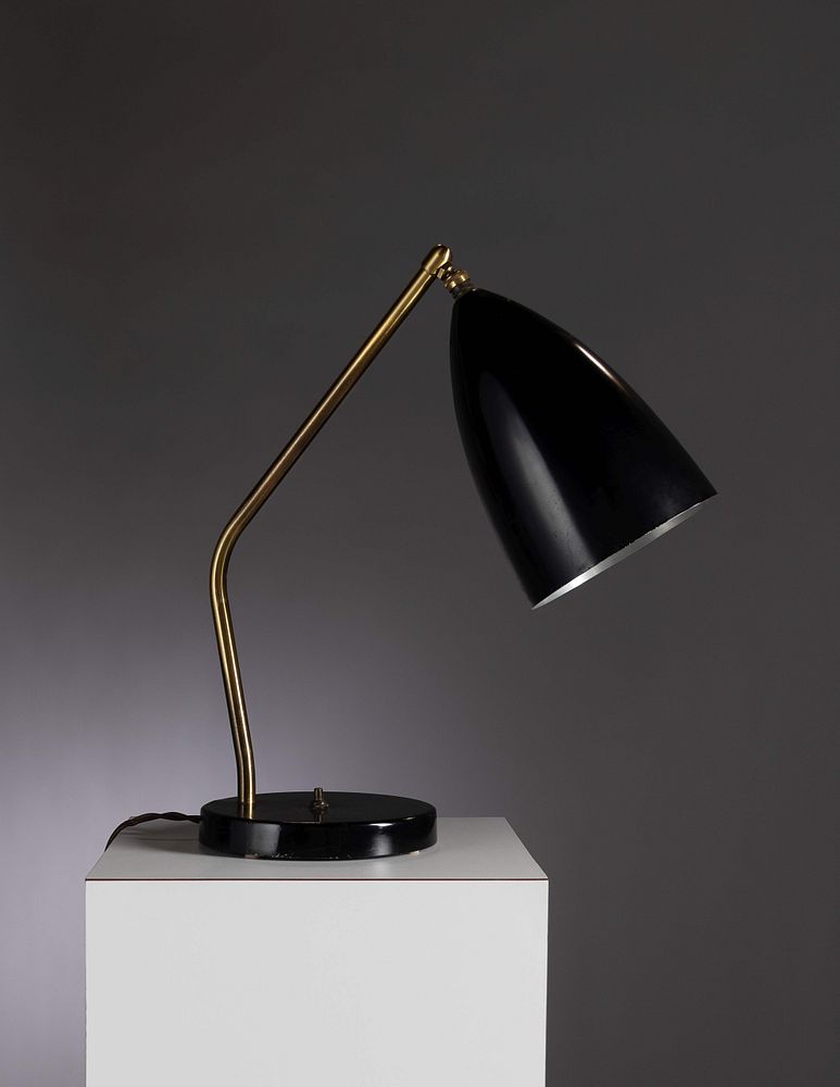 Appraisal: Greta Magnusson Grossman Swedish - Table Lamp Ralph O Smith