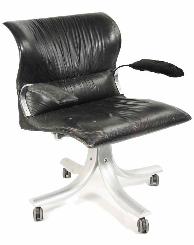 Appraisal: ITALIAN DESIGN OFFICE CHAIR - 's Vintage Saporiti Italian Swivel