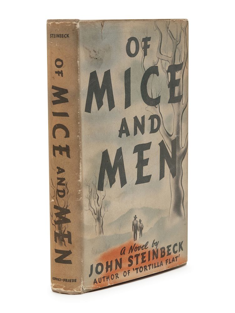 Appraisal: STEINBECK John - Of Mice and Men New York Covici-Friede