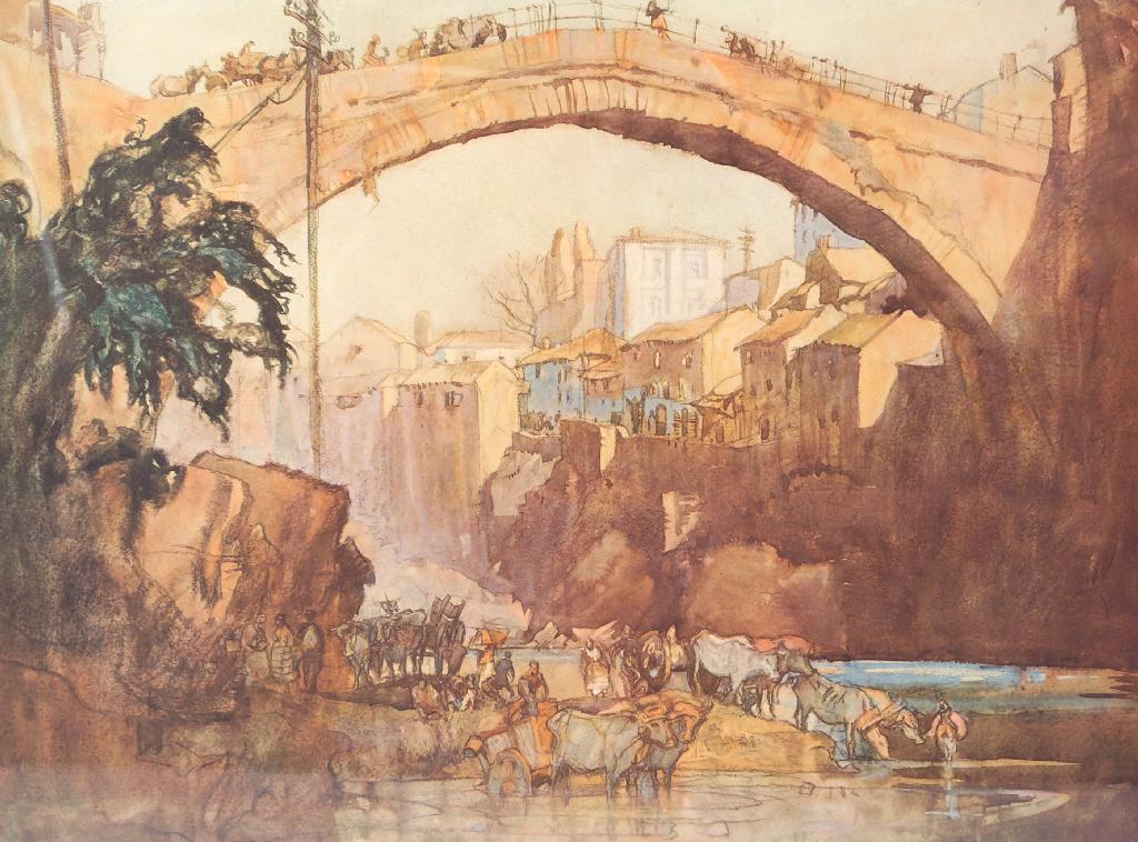 Appraisal: SIR FRANK BRANGWYN R A R W S - BRIDGE