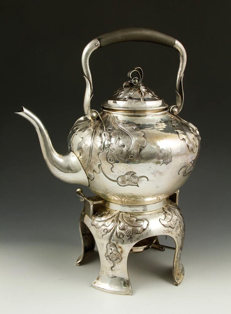 Appraisal: - Sterling Silver Teapot Teapot sterling silver Carl Poul Petersen