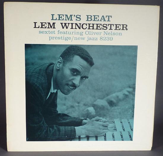 Appraisal: Two New Jazz LPs with purple labels Lem WInchester Lem's