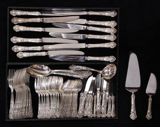 Appraisal: American Reed Barton sterling silver flatware service for twelve in