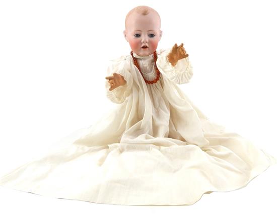 Appraisal: DOLL Kestner Hilda character baby solid dome all bisque head