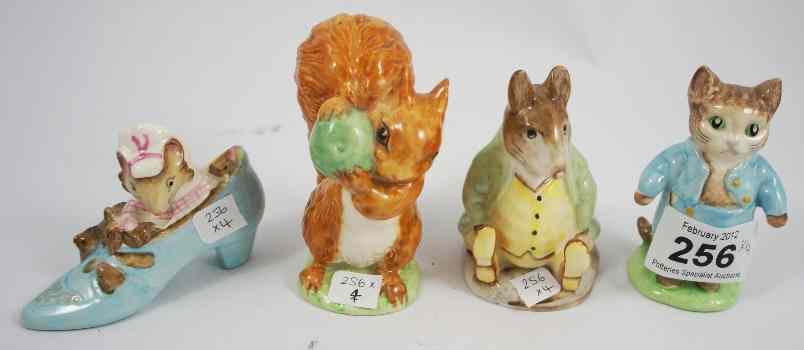 Appraisal: Beswick Beatrix Potter Figures Samuel Whiskers Squirrel Nutkin Tom Kitten