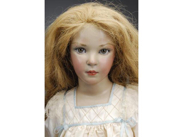 Appraisal: Original Brigitta Duvall Rachel Character Doll Ca hand molded wax-over-porcelain