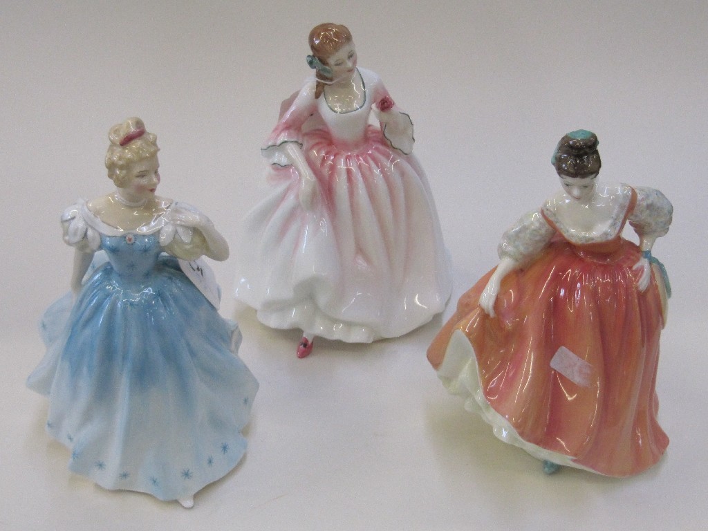 Appraisal: Six Royal Doulton figures 'Enchantment' HN 'Marylyn' HN 'Ninette' HN