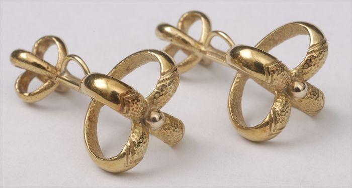 Appraisal: PAIR OF SCHLUMBERGER FOR TIFFANY CUFFLINKS