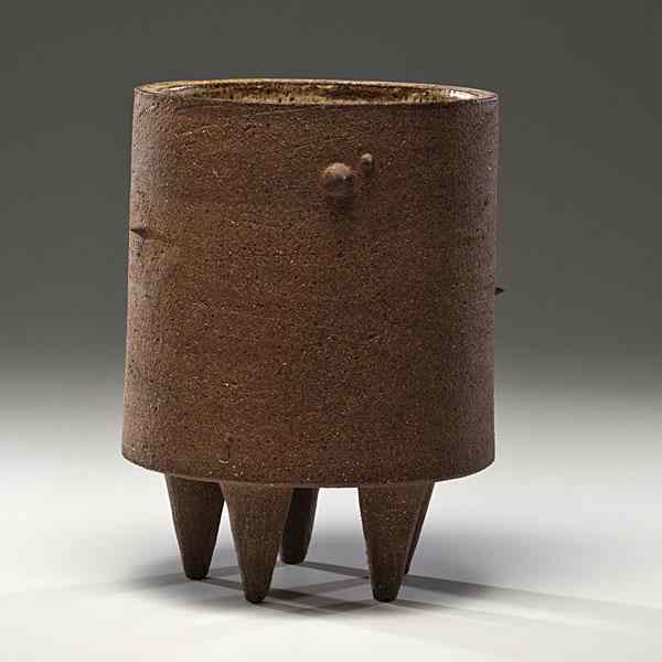 Appraisal: David Shaner - USA Vesselca Stoneware ht dia in Condition