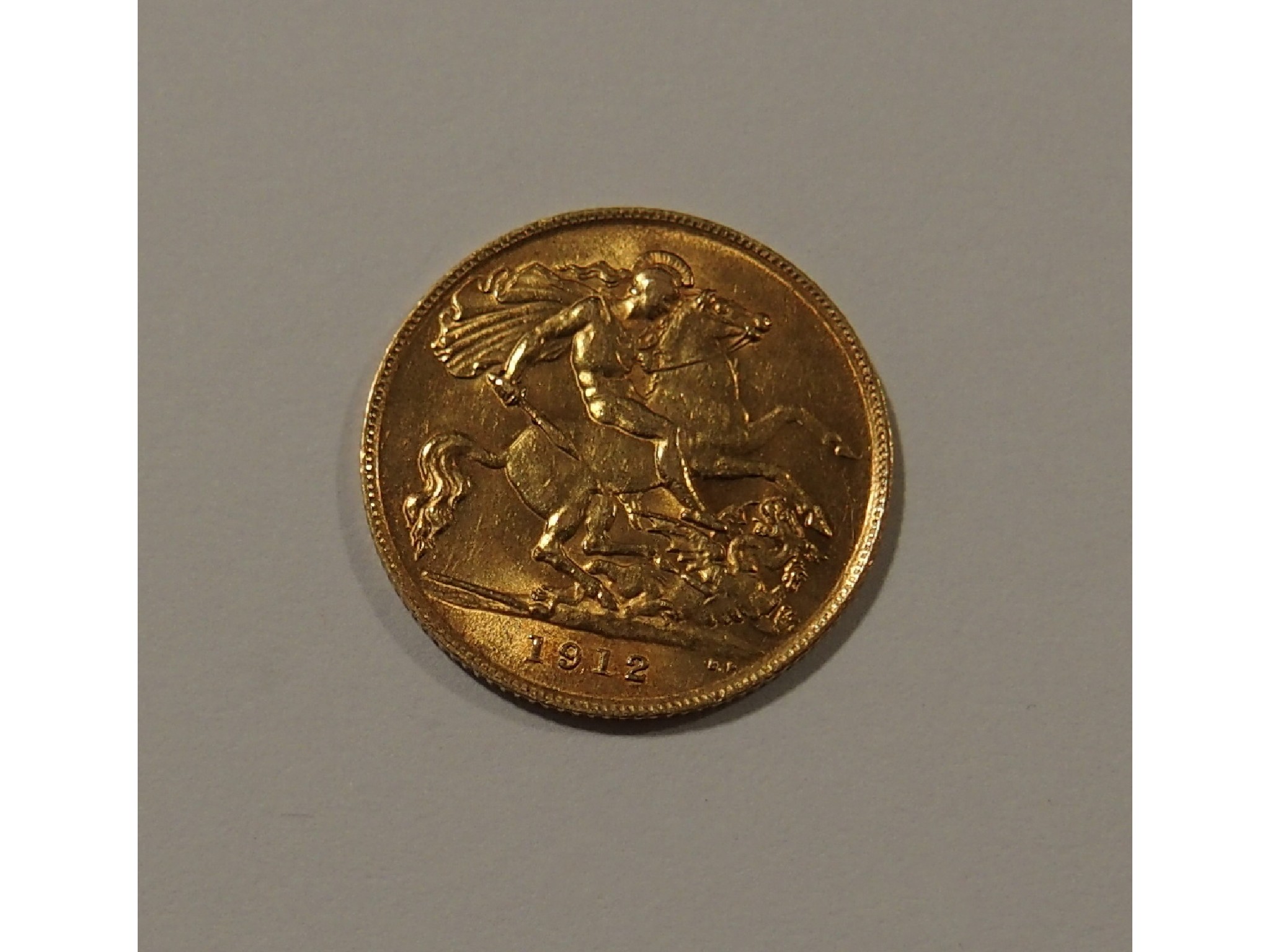 Appraisal: George V gold half sovereign