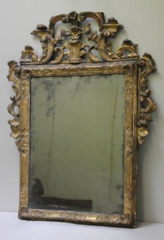 Appraisal: th Century Continental Giltwood Mirror From a Park Ave NYC