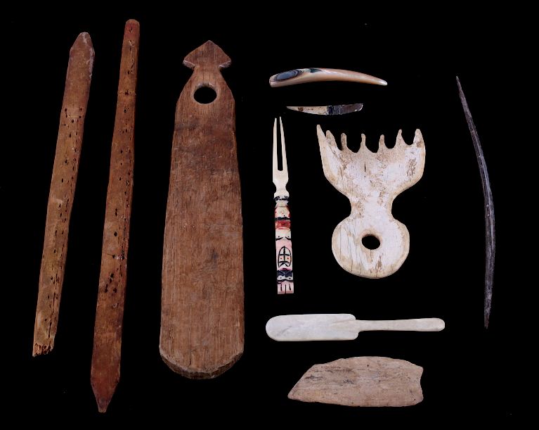 Appraisal: Northwest Coast Indian Ancient Tools Collection This is a collection