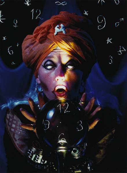 Appraisal: Cindy Sherman Untitled Fortune Teller Chromogenic print signed and dated