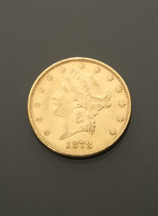 Appraisal: U S Double Eagle Twenty-Dollar Gold Coin Dated S