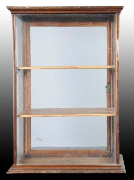 Appraisal: Country Store Display Case Description Wooden Door opens from back