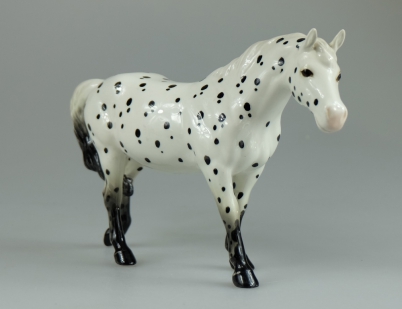 Appraisal: Beswick Appaloosa spotted walking pony