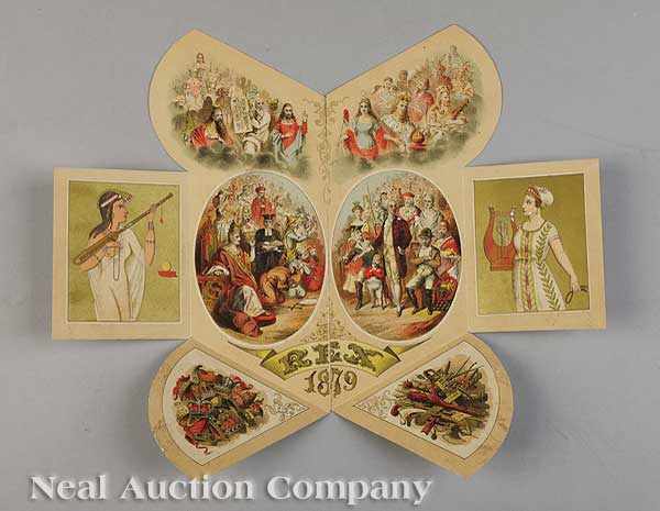 Appraisal: Mardi Gras Rex Ball invitation and envelope The History of