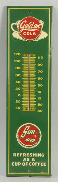 Appraisal: Golden Cola - Sun Drop Thermometer This thermometer advertises both