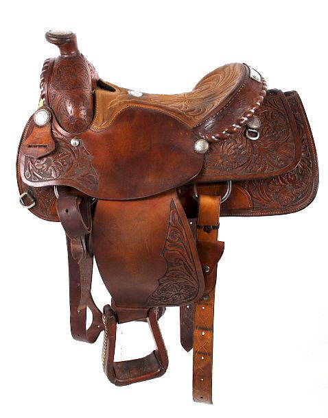 Appraisal: Edward H Bohlin - Hollywood CA Western Saddle Included for