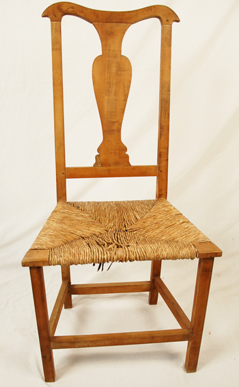 Appraisal: An th C New England Side Chair in a country