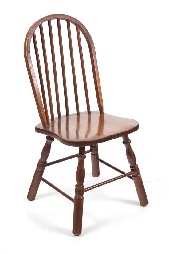 Appraisal: Sale Lot A Hoop Back Windsor Side Chair th century