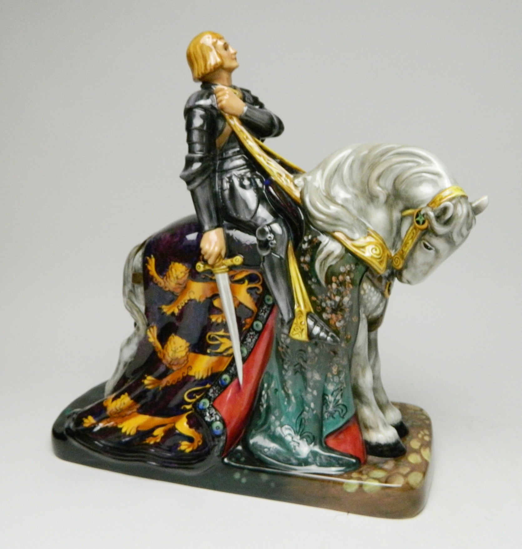 Appraisal: Royal Doulton ''St George'' porcelain sculpture number HN designed by