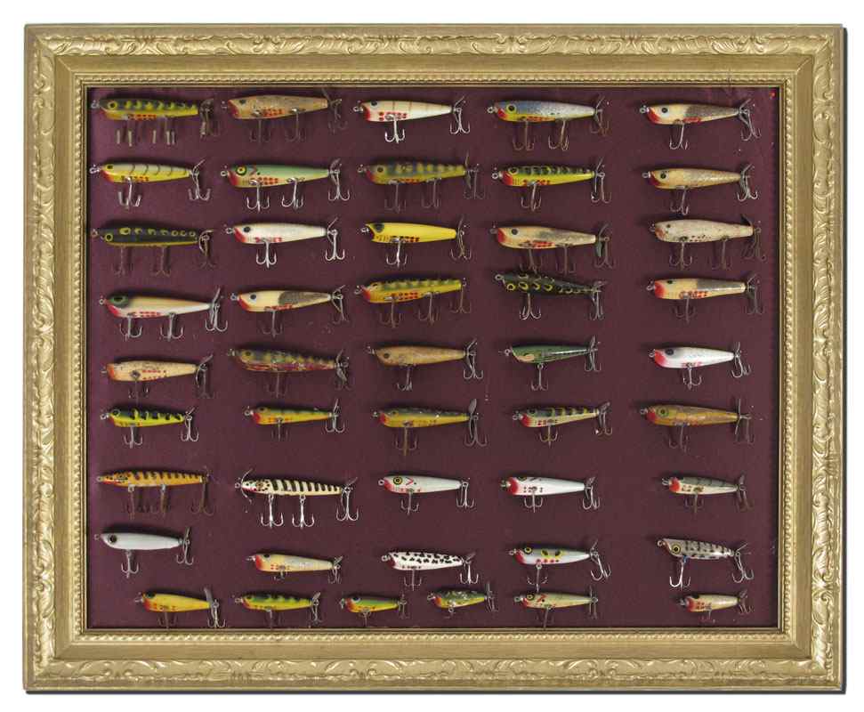 Appraisal: COLLECTION OF APPROX ''DALTON'' VINTAGE FISHING LURES A fine assortment