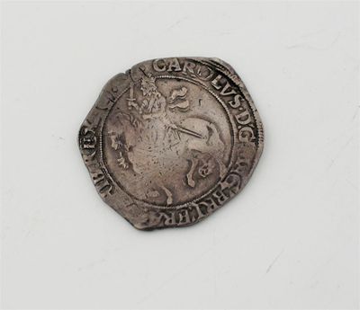 Appraisal: Charles I - Silver Halfcrown Tower mint Group IV mm