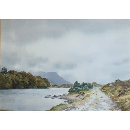 Appraisal: Frank J Egginton British - Lough Shindilla Connemara Estimate -