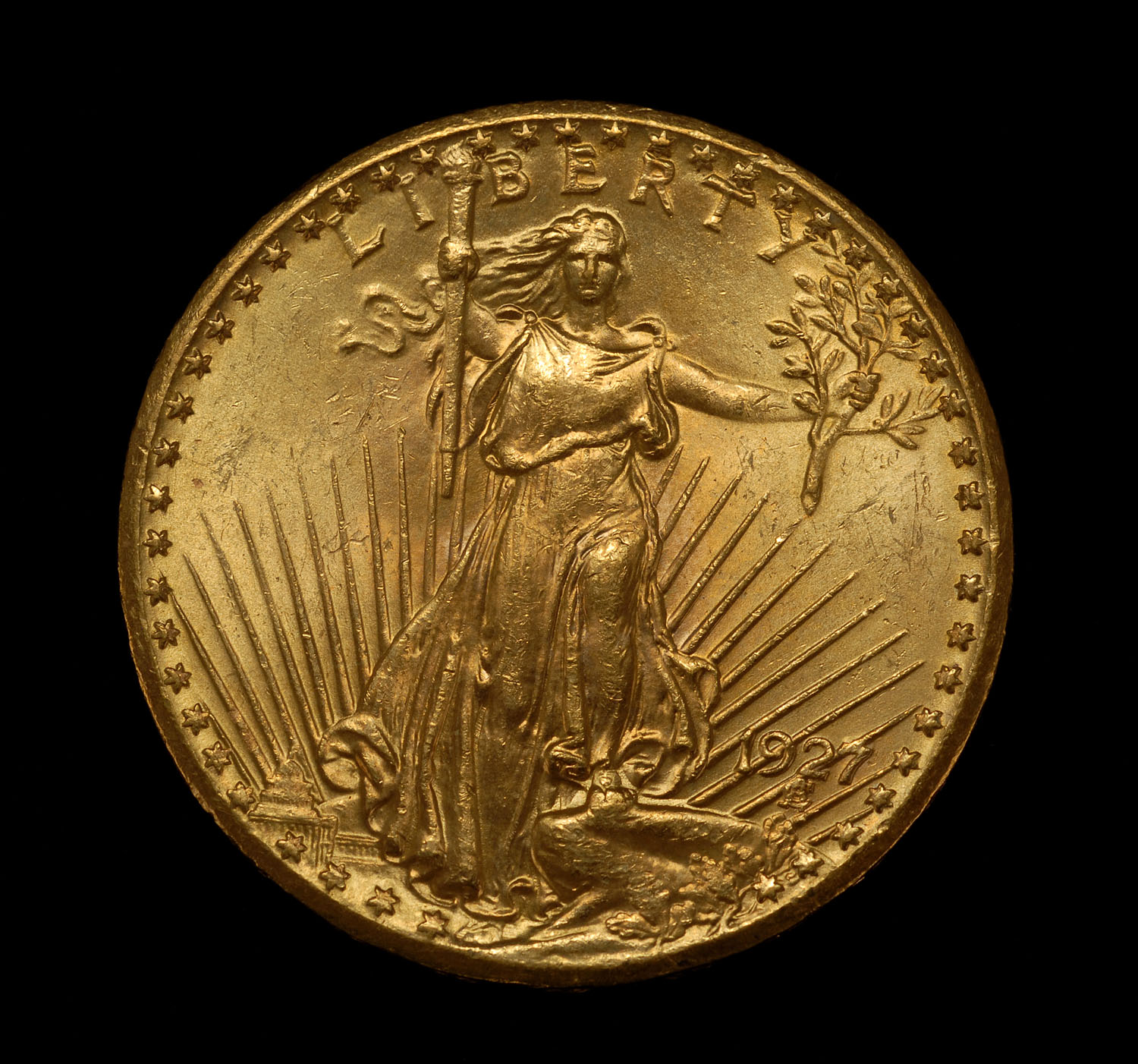 Appraisal: SAINT-GAUDENS TWENTY DOLLAR GOLD PIECE EF-AU