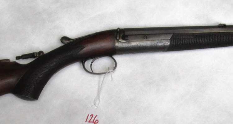 Appraisal: HOLLAND AND HOLLAND SINGLE SHOT ROOK RIFLE semi smooth bore