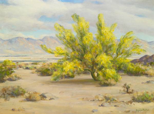 Appraisal: n a Agnes Pelton American - Young Palo Verde Tree