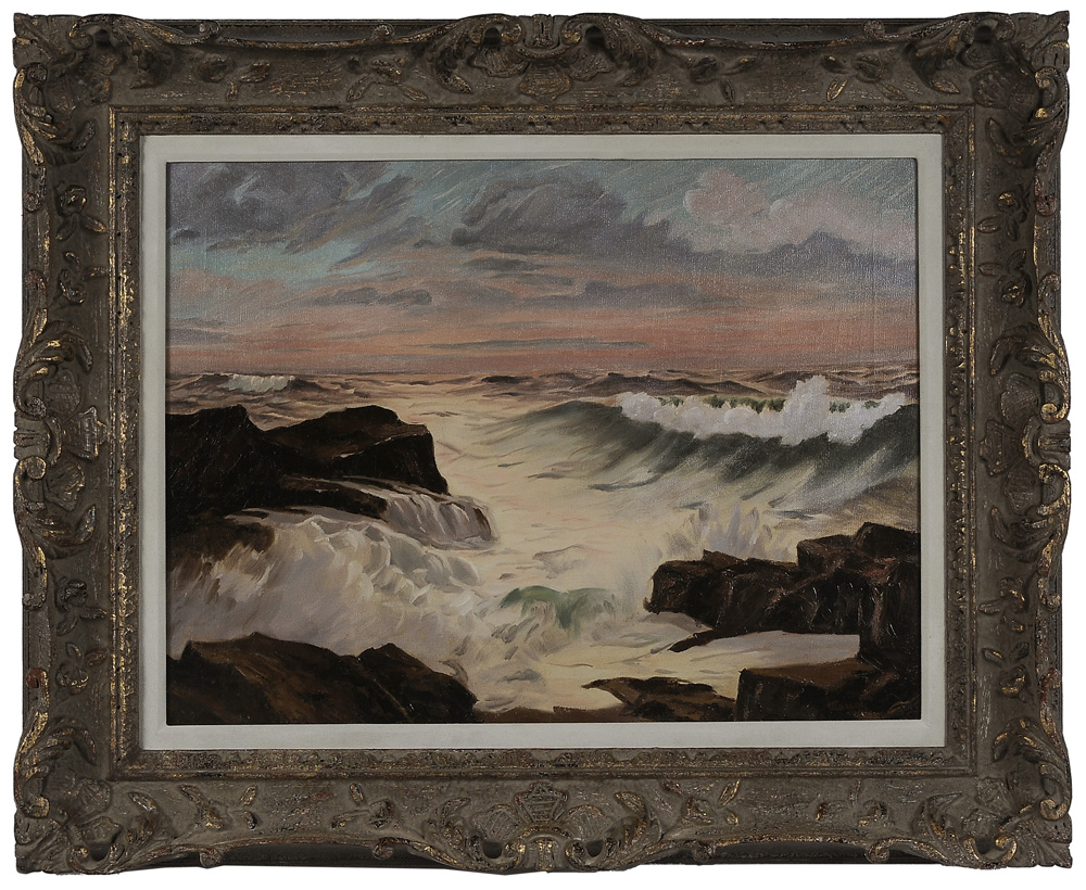 Appraisal: Frederick Judd Waugh New Jersey Massachusetts - Rocky Coast signed