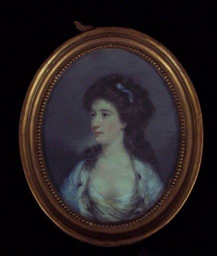 Appraisal: Additional LotA Pope Mrs Jane Penro portrait dated watercolour and