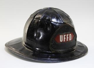 Appraisal: Vintage Cairns Bros Metal Fire Fighter Helmet UNITED STATES TH