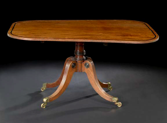 Appraisal: William IV Mahogany Breakfast Table second quarter th century the