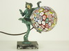 Appraisal: LAMP - Circa - cast metal figural night lamp depicting