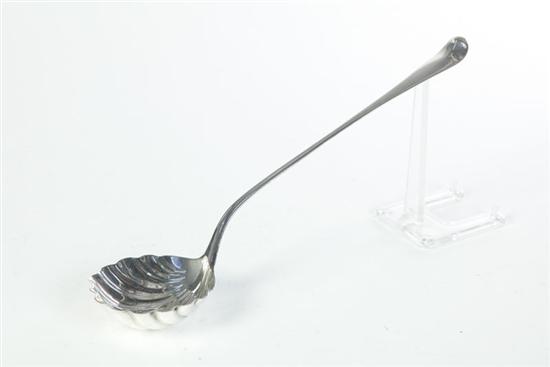 Appraisal: GEORGE II SILVER LADLE Marked for London - and William