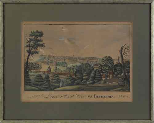 Appraisal: George Heide Pennsylvania early mid th c watercolor titled South-West