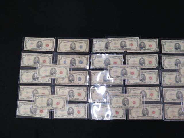 Appraisal: U S Notes and Silver Certificates -D to blue and