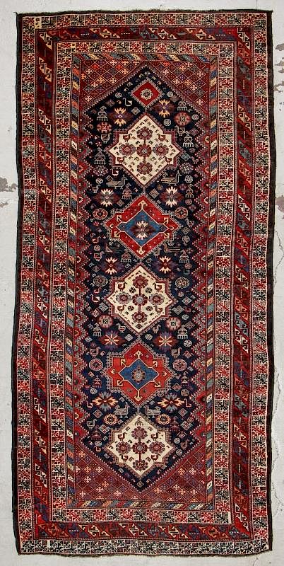 Appraisal: Antique Luri Rug Persia ' '' x ' '' Antique