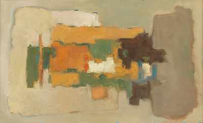 Appraisal: Frederick Hale McDuff American - Composition B Oil on canvas